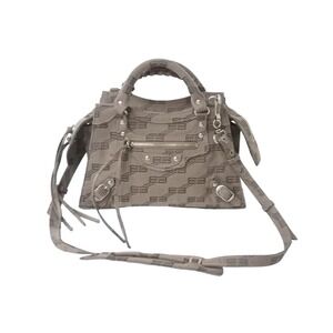 BALENCIAGA Neo Cagole XS shoulder bag canvas